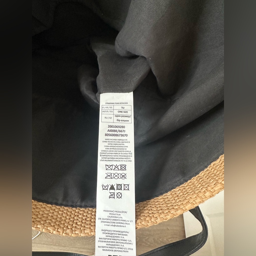 Intimissimi Tan and Black Tote Bag - Picture 4 of 7